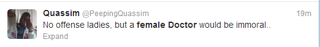 Illustration for article titled Why Can't the Doctor Be a Woman?